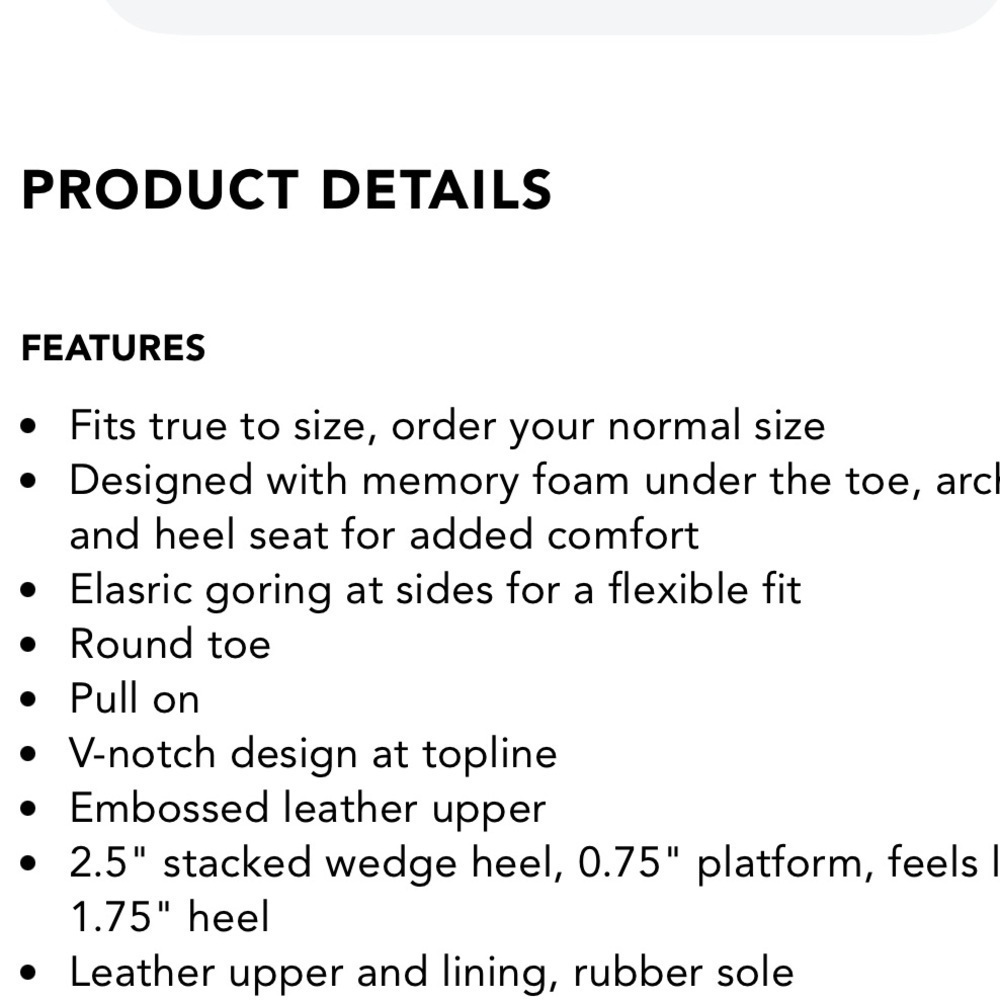 NWOT Eileen Fisher Black Tumbled Nubuck Leather Wedge Ankle Boots-Size 9 - Picture 11 of 12